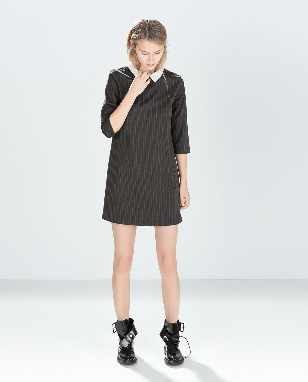 Zara Pinstripe Dress