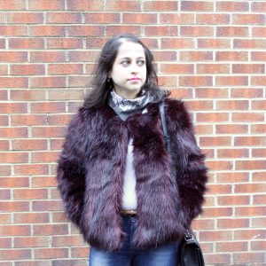 faux fur candy yum yum mac