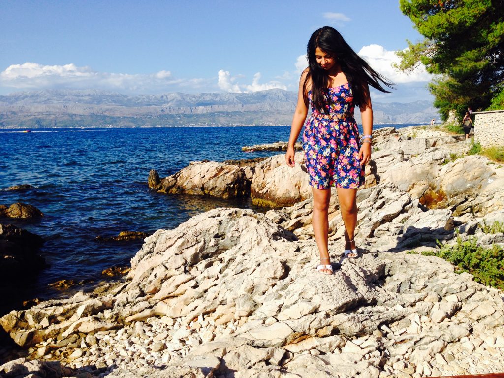 Bidisha in Croatia Brac
