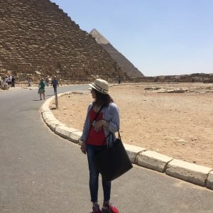 Anisha cairo pyramids