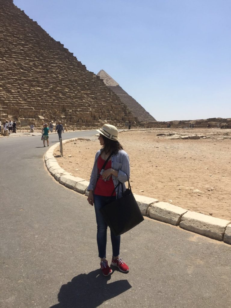 Anisha cairo pyramids