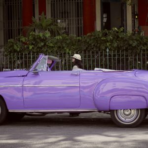 Classic vintage card in Havana