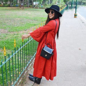 Orange Maxi Dress - Fashion and Frappes