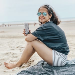 Camber Sands, nautical outfit
