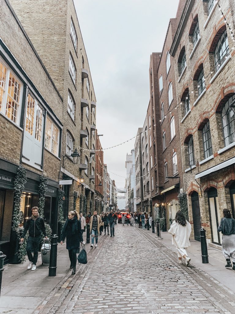 Convent Garden Christmas shopping