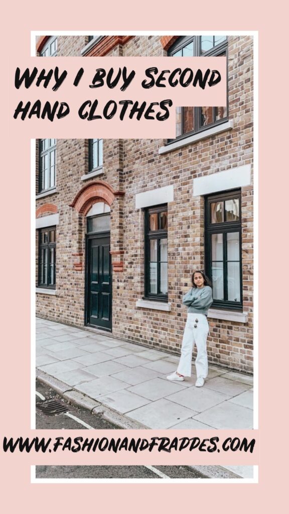 second hand clothes white jeans