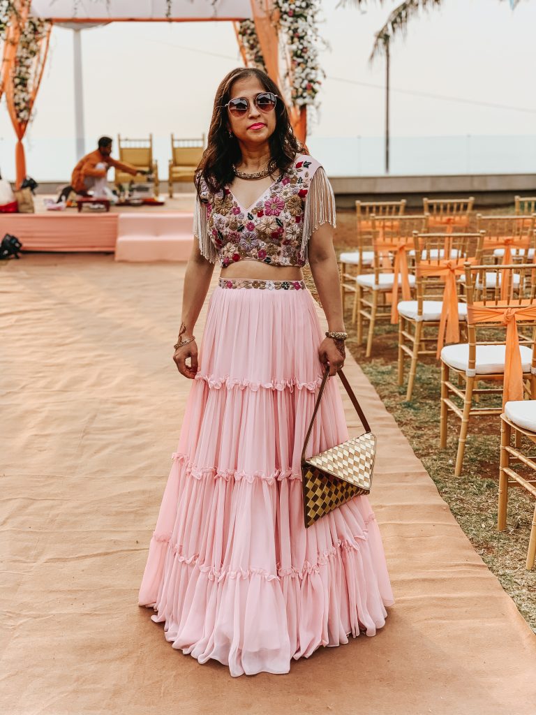Pink lehenga One Pretty Girl wedding season