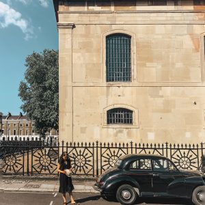 London scenes black midi dress