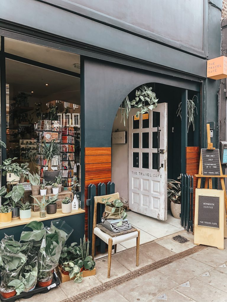 Lockdown in London Coffee shop