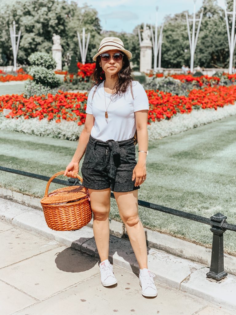 Black lace shorts Organic Basics