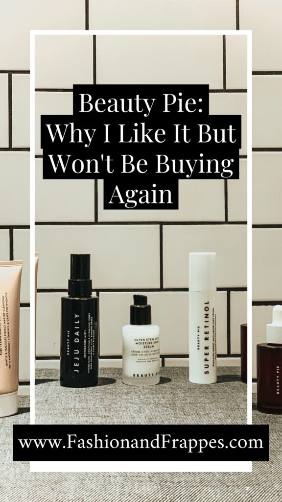 Beauty Pie skincare