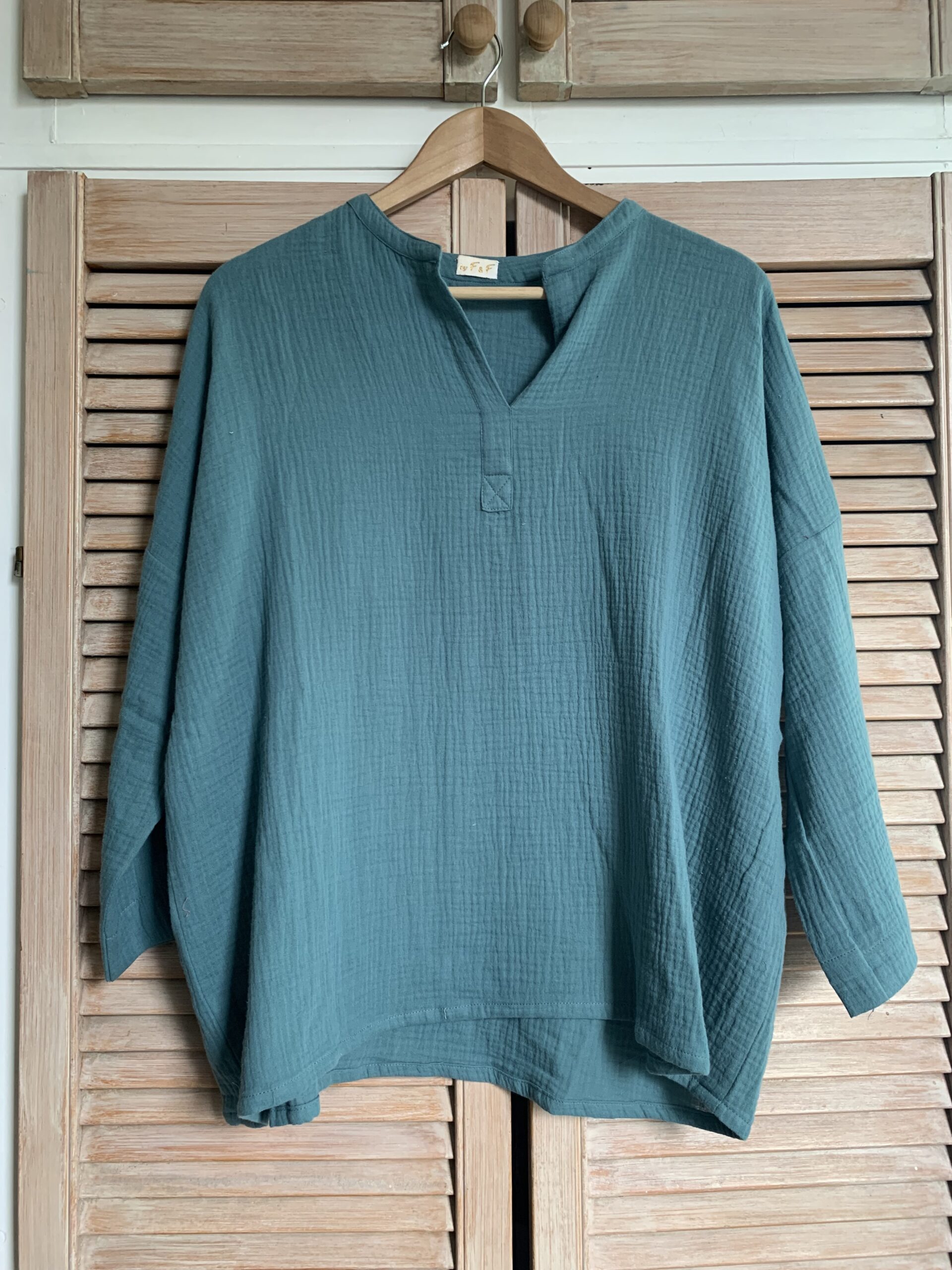 IMG_6235 2 Teal Blue Kurta