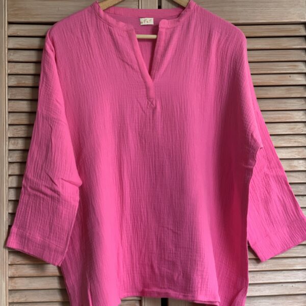 Azalea pink kurta