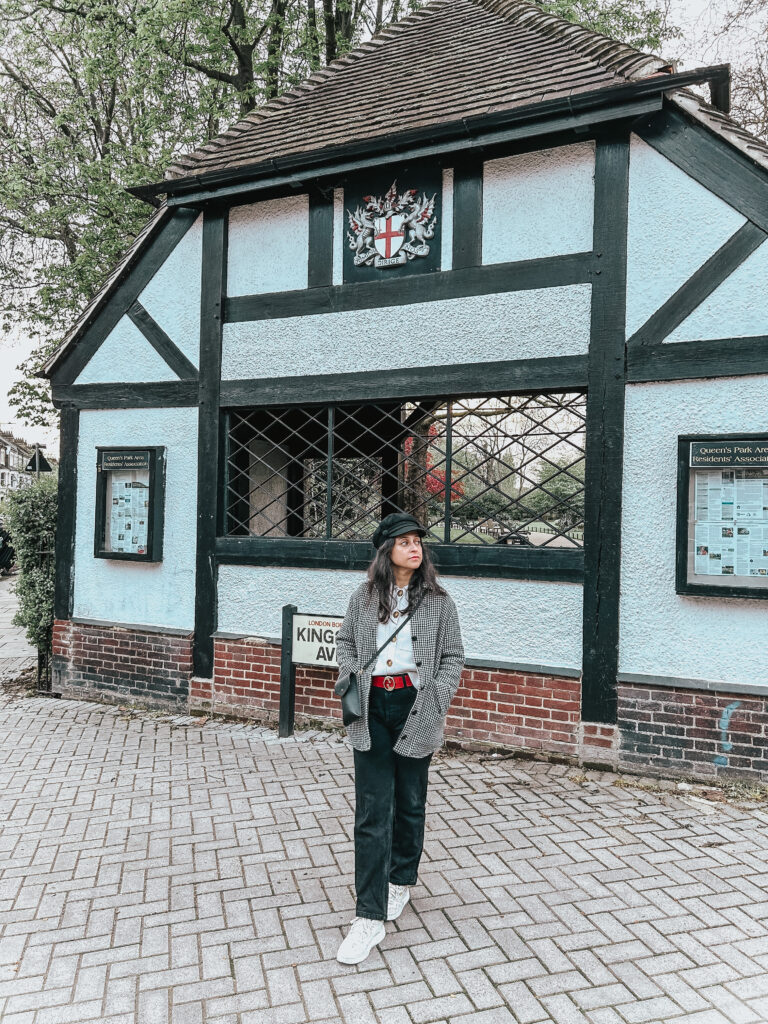 Sezane Will houndstooth jacket weekend uniform