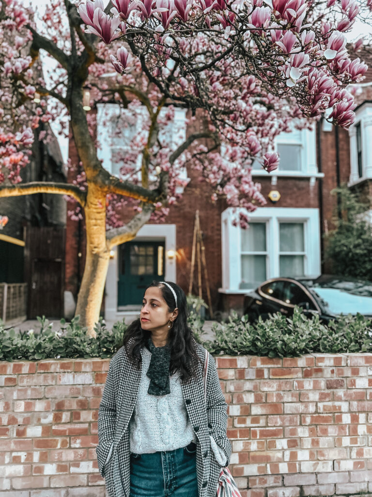 Sezane Will houndstooth jacket weekend uniform hairband