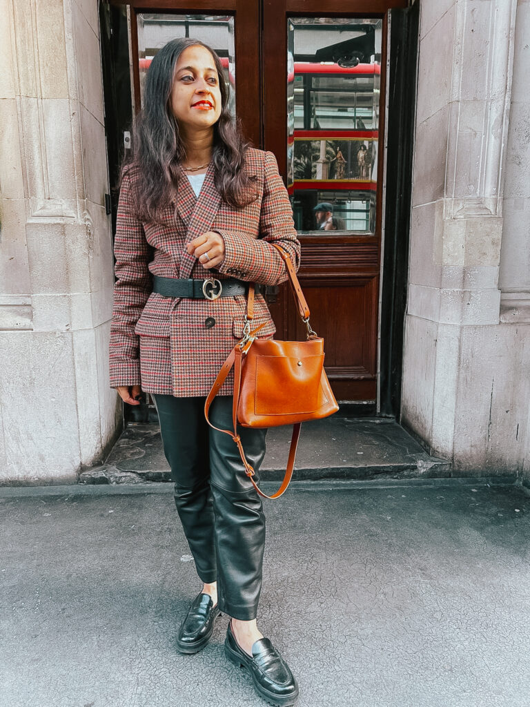 Sezane Christie tweed jacket
